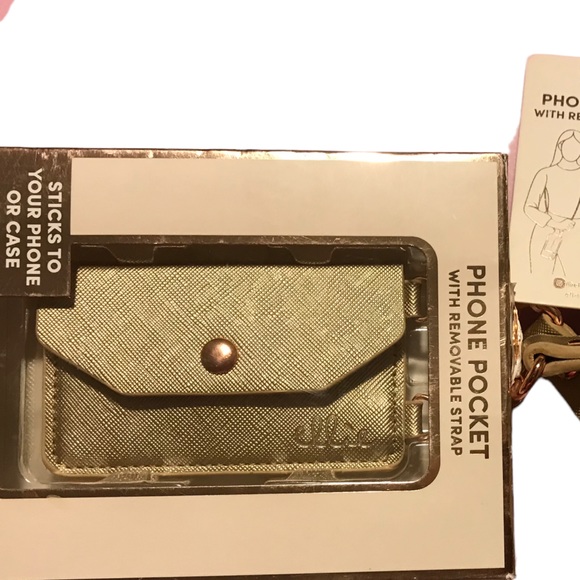 Ellie Los Angeles Phone Pocket Crossbody Gold/rose gold - Picture 3 of 8